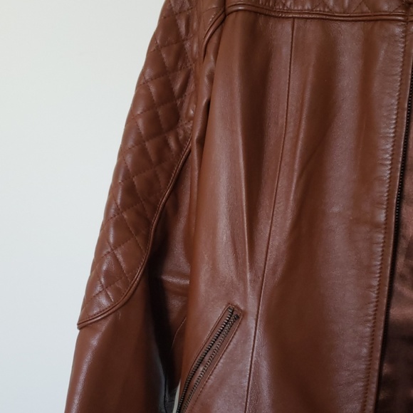 Neiman Marcus Leather Jacket - Picture 4 of 5